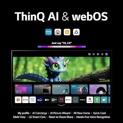 خدمات هوشمند تلویزیون با webOS 23