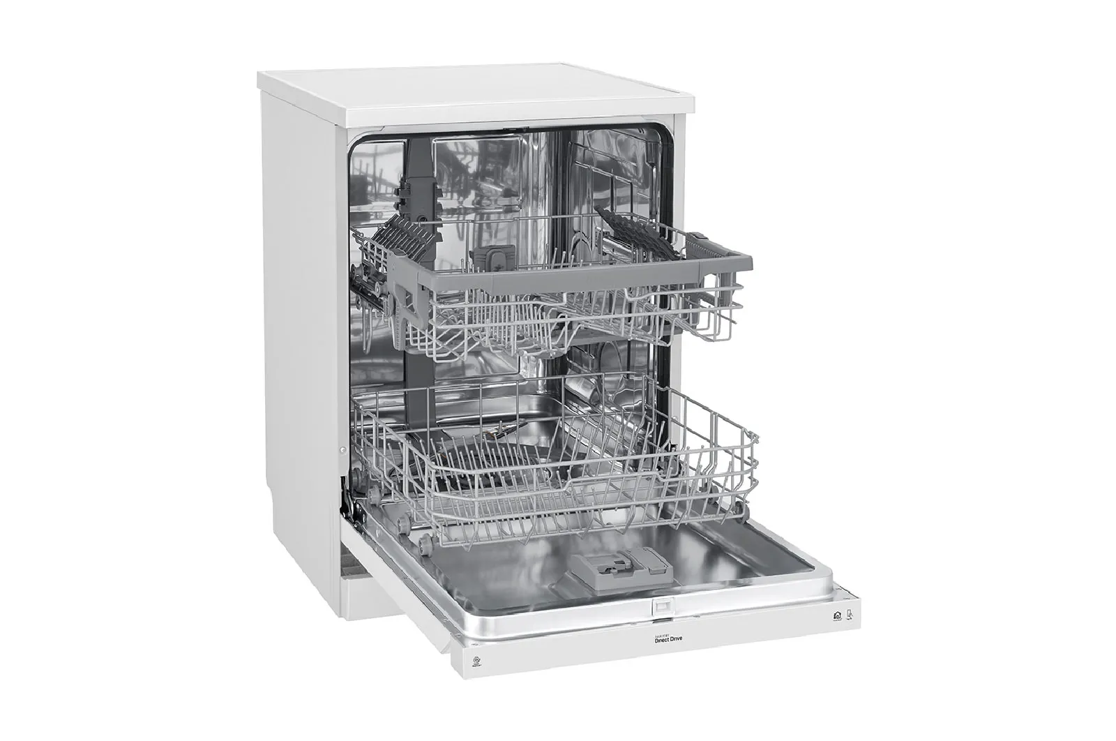 ماشین ظرفشویی دو طبقه ال جی مدل DFB512 رنگ سفید