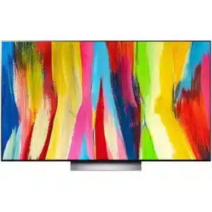 قیمت تلویزیون ال جی C2 یا C26 سایز 55 اینچ محصول 2022 رنگ مشکی